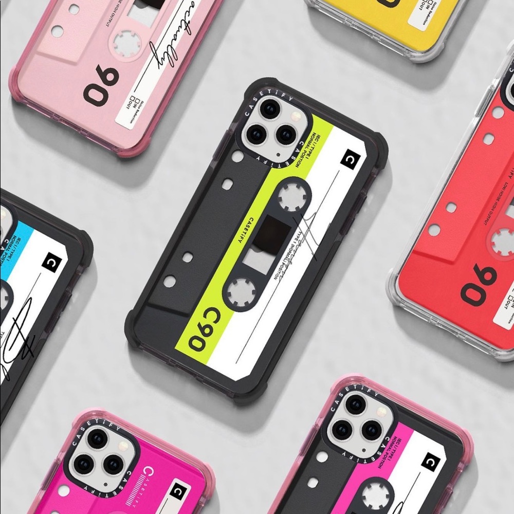 Casetify Cassette tape design iPhone case